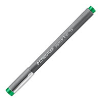 #ステッドラー日本 ドローイングペン ピグメントライナー カラー 0.5mm  グリーン 308 05-5